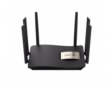 銳捷RG-EW1200G pro無(wú)線路由器 千兆雙頻wifi信號(hào)放大器1300M 黑色